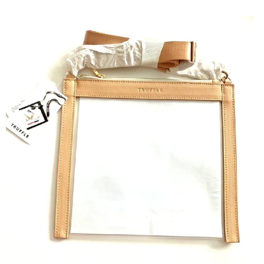 Truffle Original Clarity Crossbody Dusty Blush New in Package Rare/Discontinued